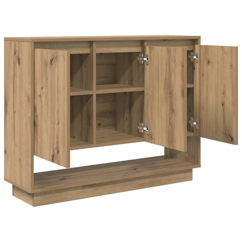 Credenza-Buffet-Armadio da cucina Rovere artigianale 97 x 29 x 75 cm Legno multistrato