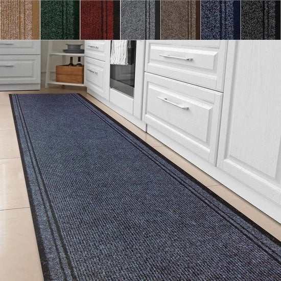 Tappeto Antiscivolo per Cucina e Salotto - Pannello di Tappeto Facile da Pulire in Diverse Colori
