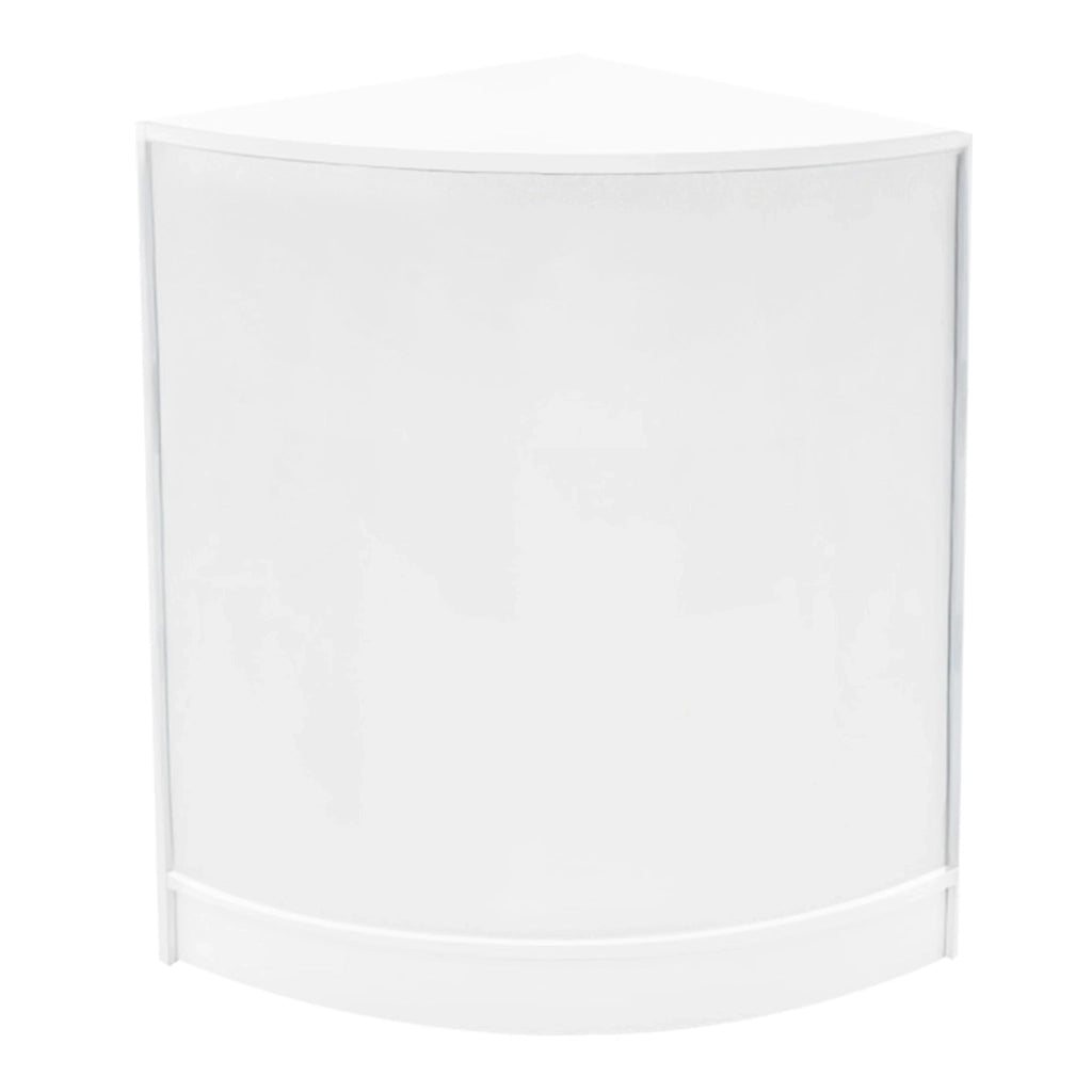 Set Banconi Bianco Triton LED K1200 B1200 CM60 con Serratura e Ripiani