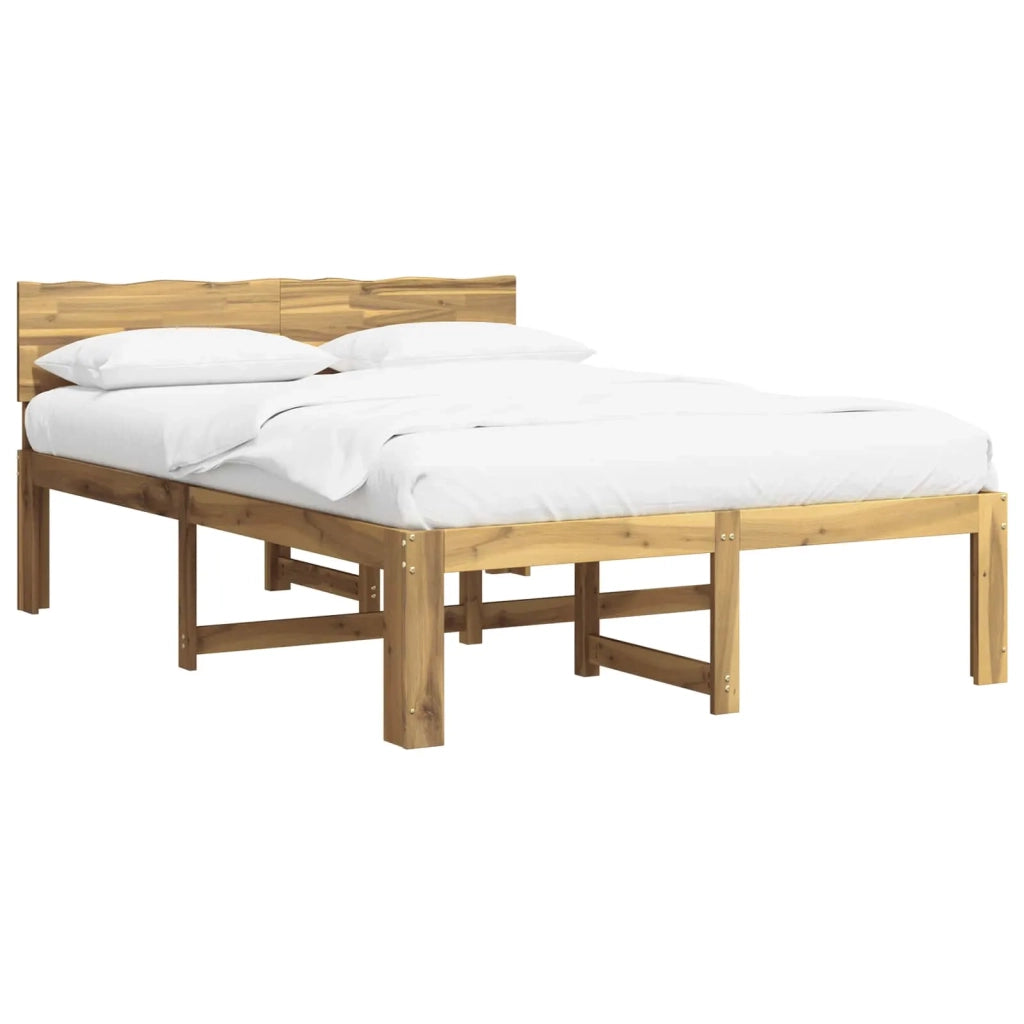 Letto matrimoniale con testiera ROSTOCK Bianco 120 x 190 cm 903445