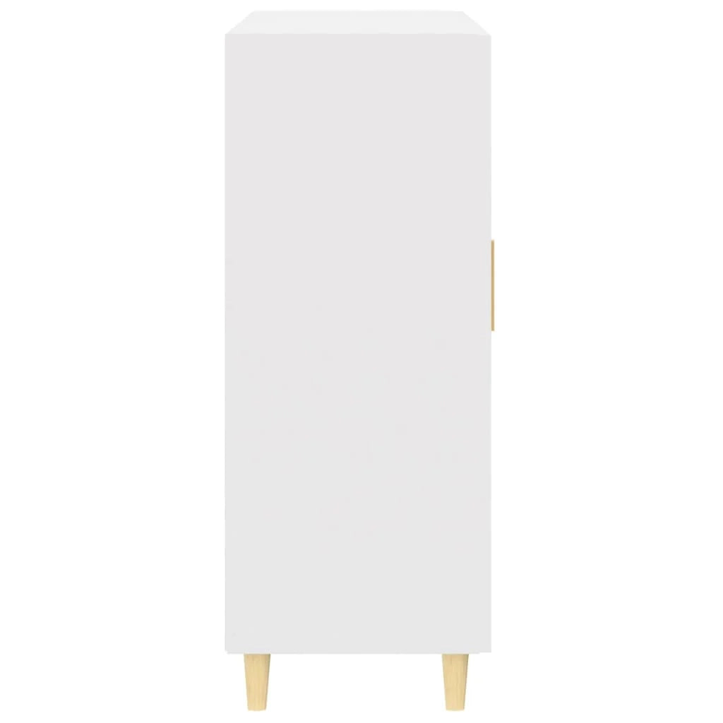 Buffet credenza cassettiera armadio mobile contenitore organizer per cucina soggiorno salotto 69,5 x 34 x 90 cm legno ingegnerizzato bianco 02_0030426