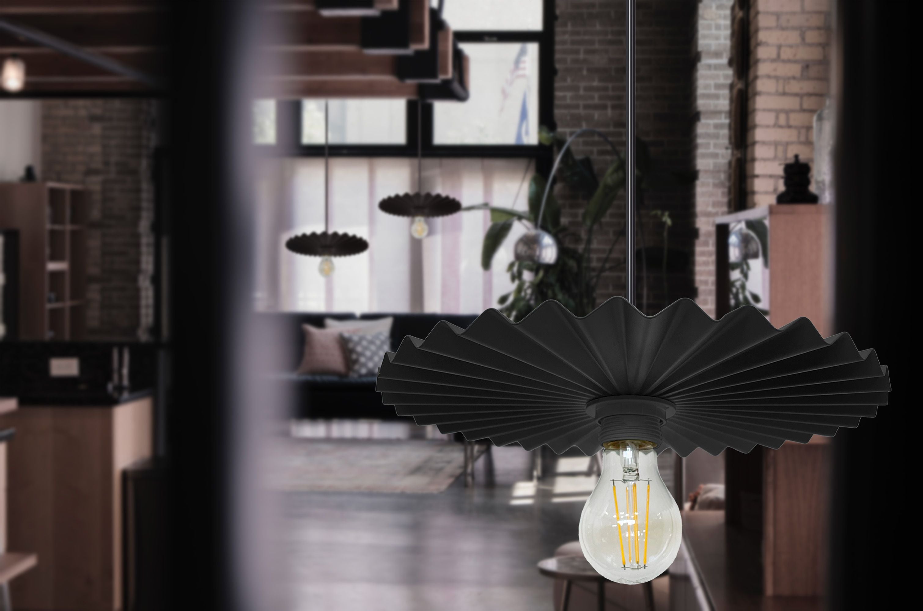 Lampada Da Soffitto APP1353-1CP Black