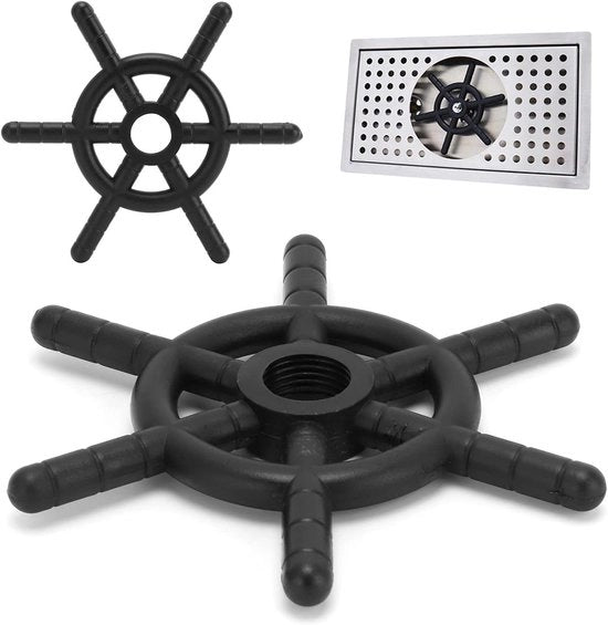 Macchina per lavare bicchieri automatica per bar e ristorante con getto d'acqua caldo in design nero.