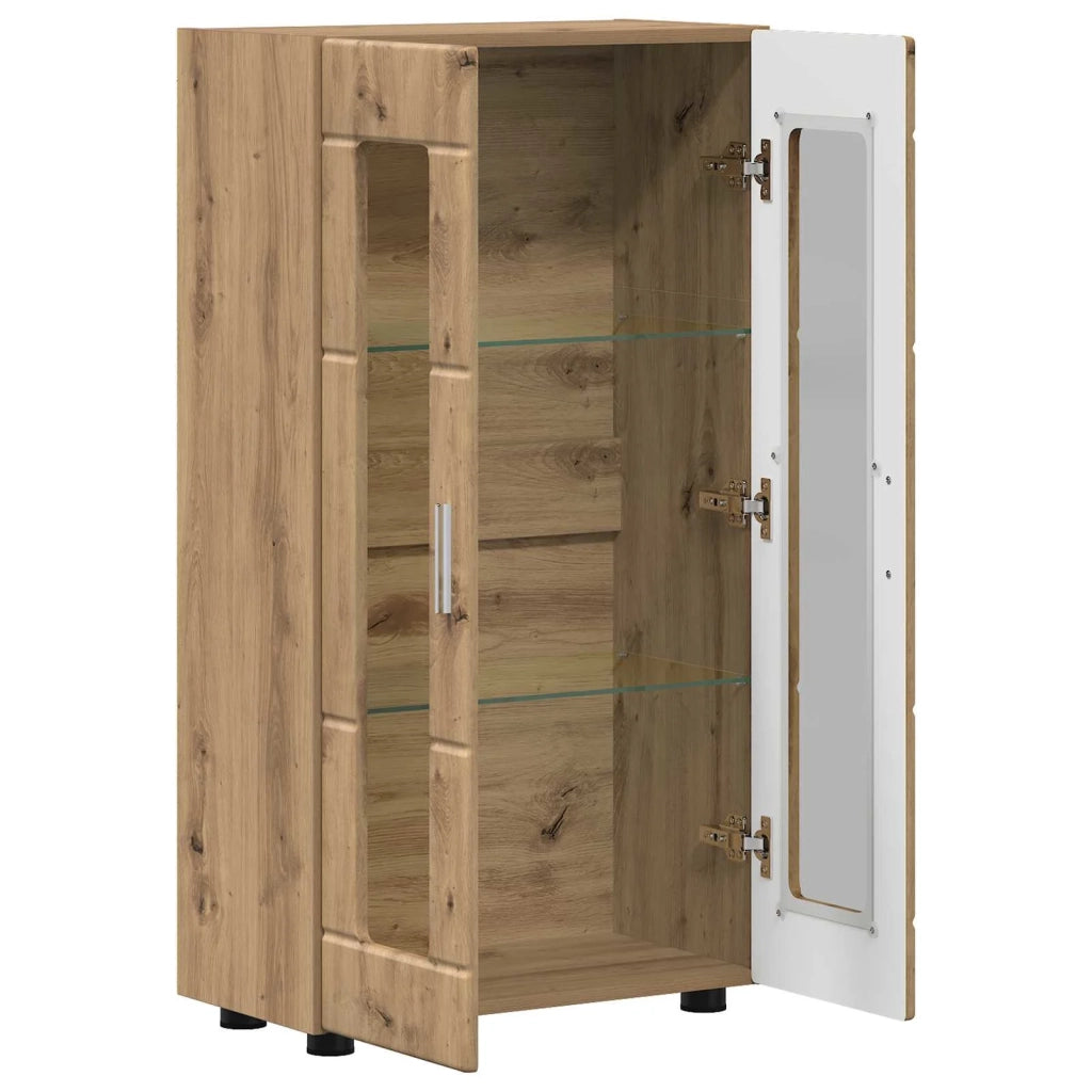 Credenza con porta FLORIN Rovere artigianale 55,5 x 29 x 100 cm 880260