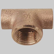 TEE BRONZO FEMMINA A SALDARE FEMMINA  18x1/2x18     MADE IN ITALY