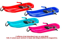 Bob Slittino da Neve 85x41,5x15,5 cm 1 Posto Flash Vari Colori