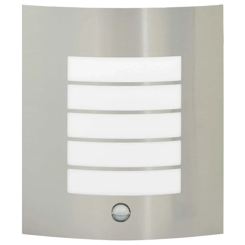 Lampada da Parete Esterna 2 pz Argento 23.5 x 9 x 26 cm CFW2457767