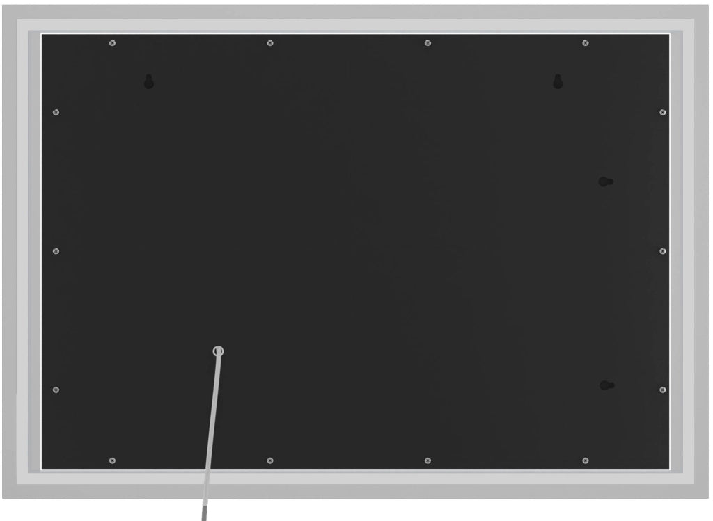 Badspiegel Jaffrey 70x100 ohne Bluetooth