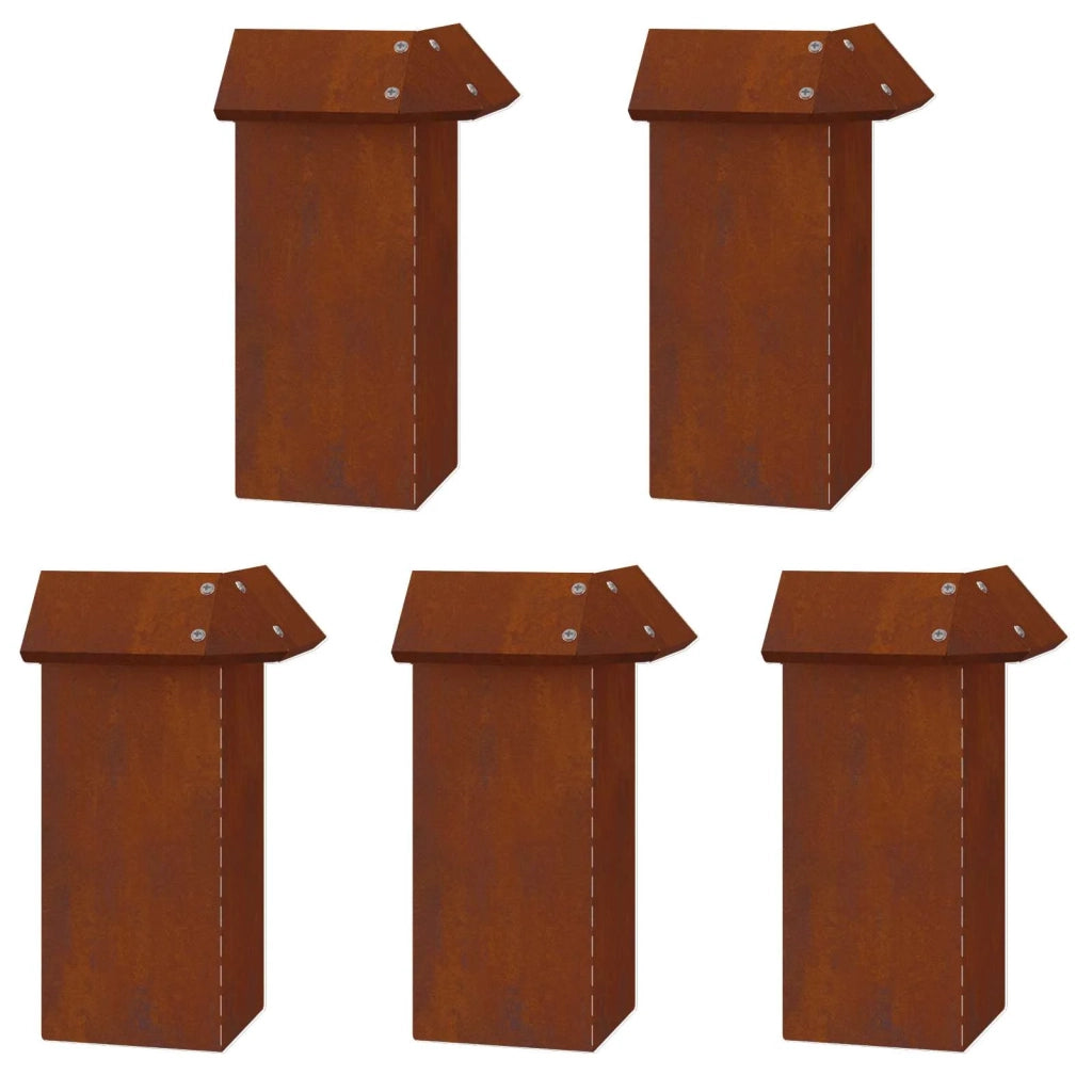 Recinzioni per lumache 16 pcs Ruggine