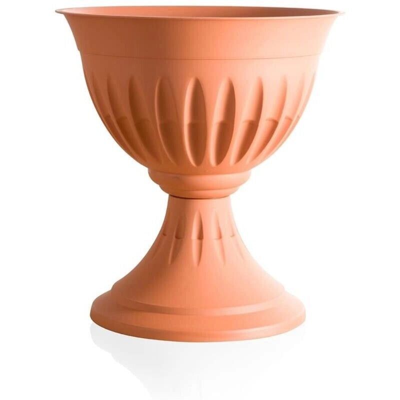 BAMA VASO A CALICE ALBA ROTONDO D.33 X 35H CM COLORE TERRACOTTA