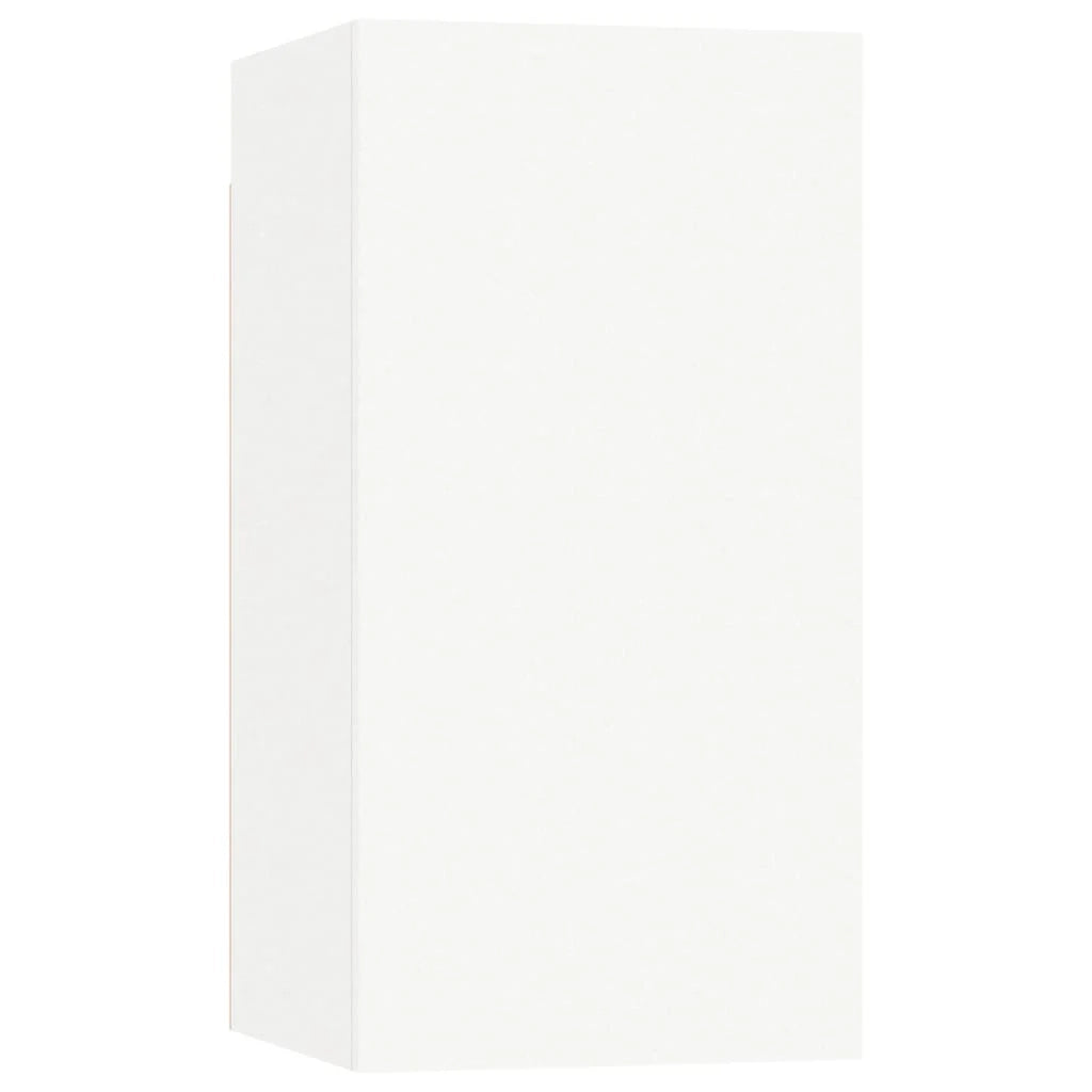 Set di mobili da 6 pezzi tra cui armadio credenza mobile TV televisore per soggiorno camera da letto salotto legno ingegnerizzato bianco 02_0025023