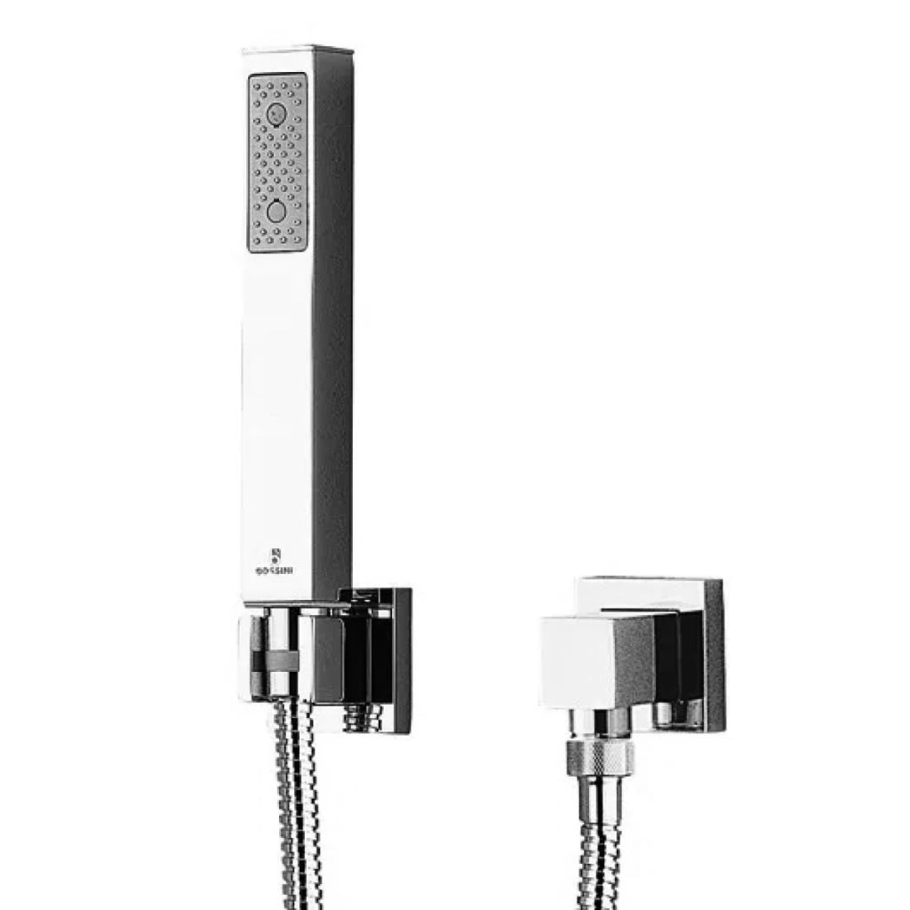 SET DOCCIA CON SUPPORTO E PRESA ACQUA MODELLO CUBE 1 GETTO   BOSSINI SRL