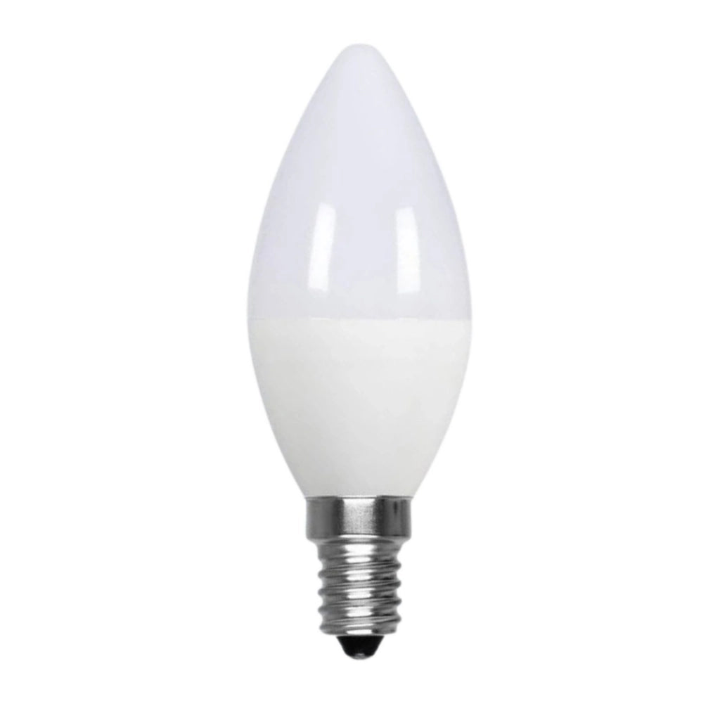 2 Pezzi Lampadina LED E14 C37 Candela 10W 950LM Bianco Caldo 3000K D37X106mm
