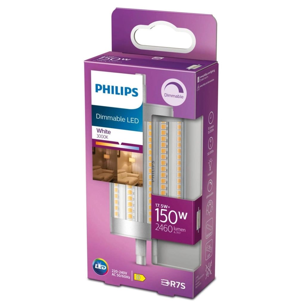Philips 8718699774011 Faretto LED 17,5 W R7s 2460 lm 3000 K Dimmerabile colore Bianco