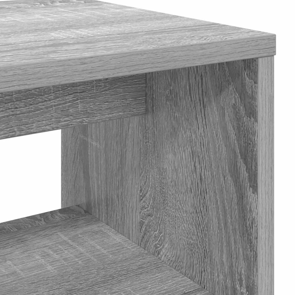Mobile TV 80 x 30 x 40 cm Grigio Sonoma Legno ingegnerizzato 8000329
