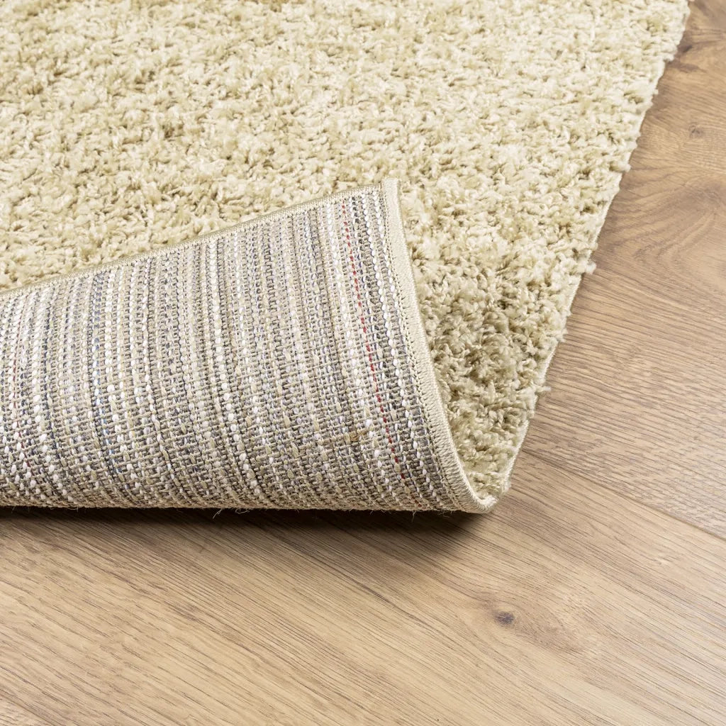 Tappeto Shaggy PAMPLONA a Pelo Lungo Moderno Oro 60x110 cm 375338