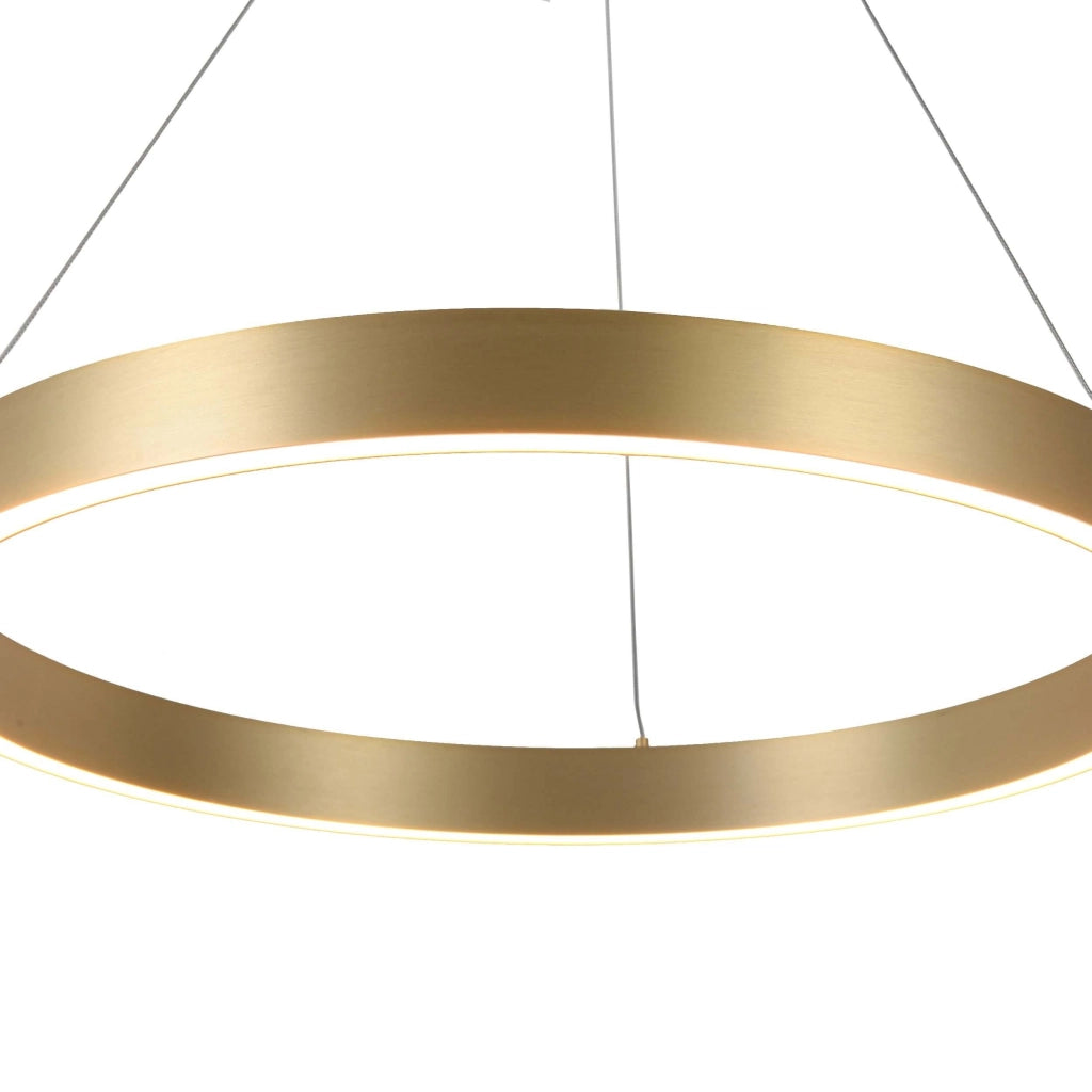 Lampadario LED Light Prestige Midway Triangle oro 35W