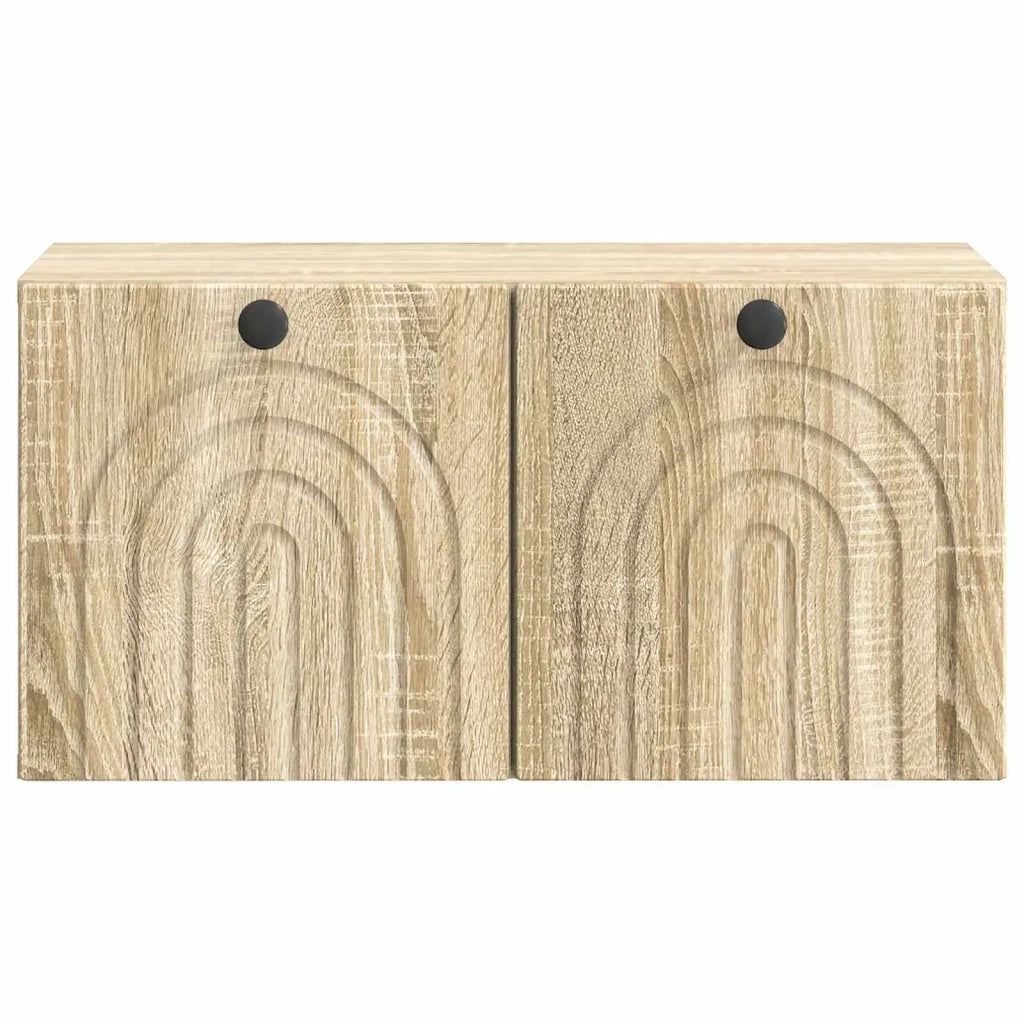 Mobile Porta TV da Muro Rovere Sonoma 59,5 x 31 x 30 cm