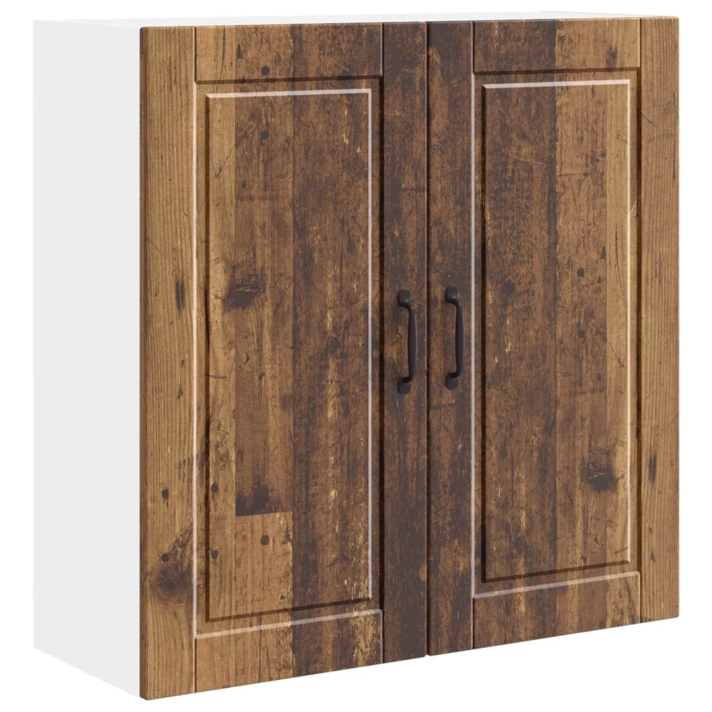 Pensile da cucina | Armadietto a muro PORTO Legno vecchio 80 x 31 x 80 cm