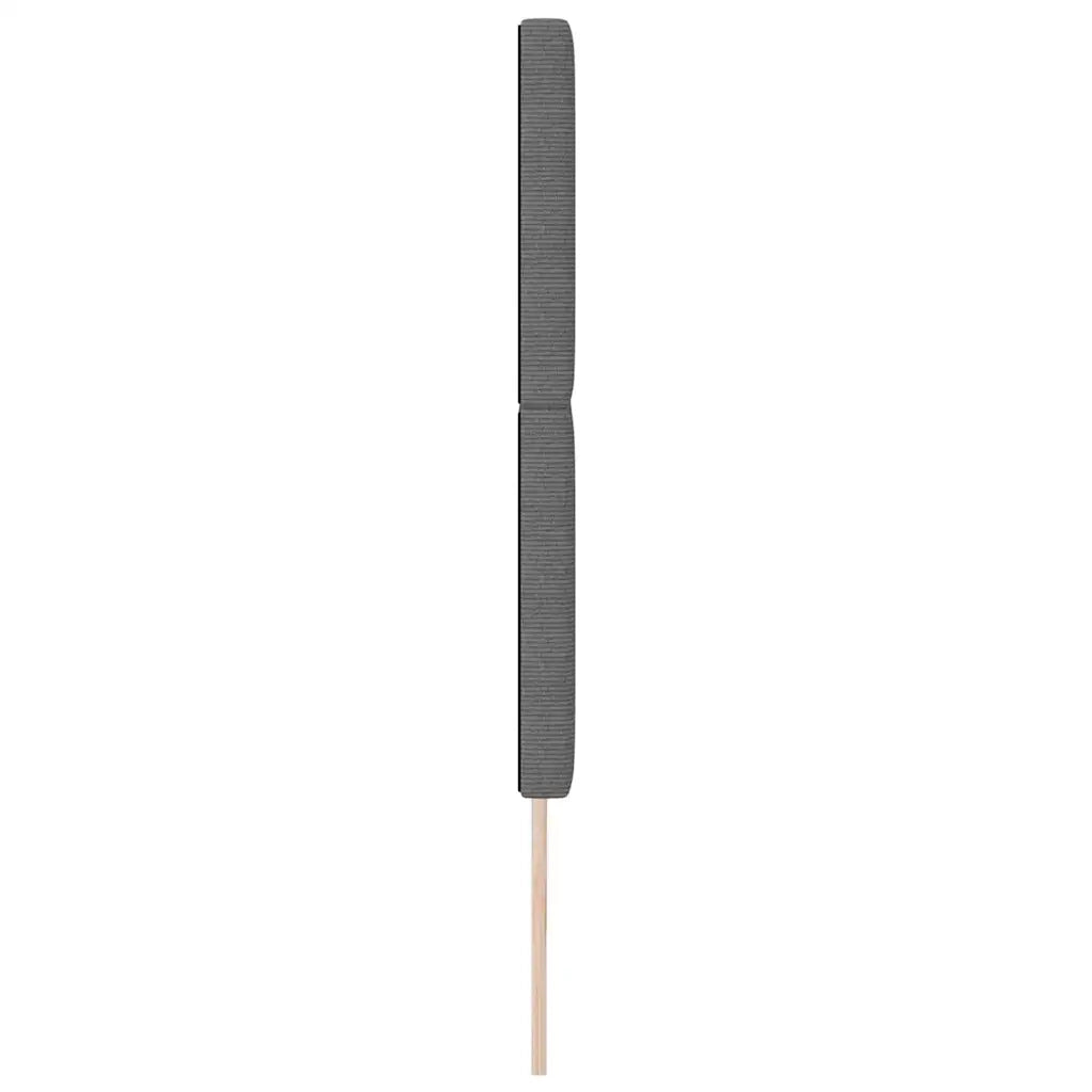 Testiera | Testata Grigio chiaro 200 cm Tessuto in Cords