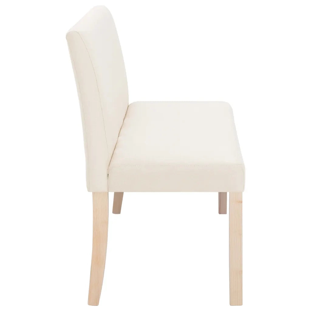Panca 139,5 cm Crema in Poliestere cod mxl 65108