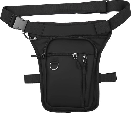 Zaino acqua resistente nero - Tasca da capo - Borsa multifunzionale - 29 cm x 18 cm