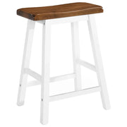 Sgabelli da Bar 2 pz in Legno Massello 245546