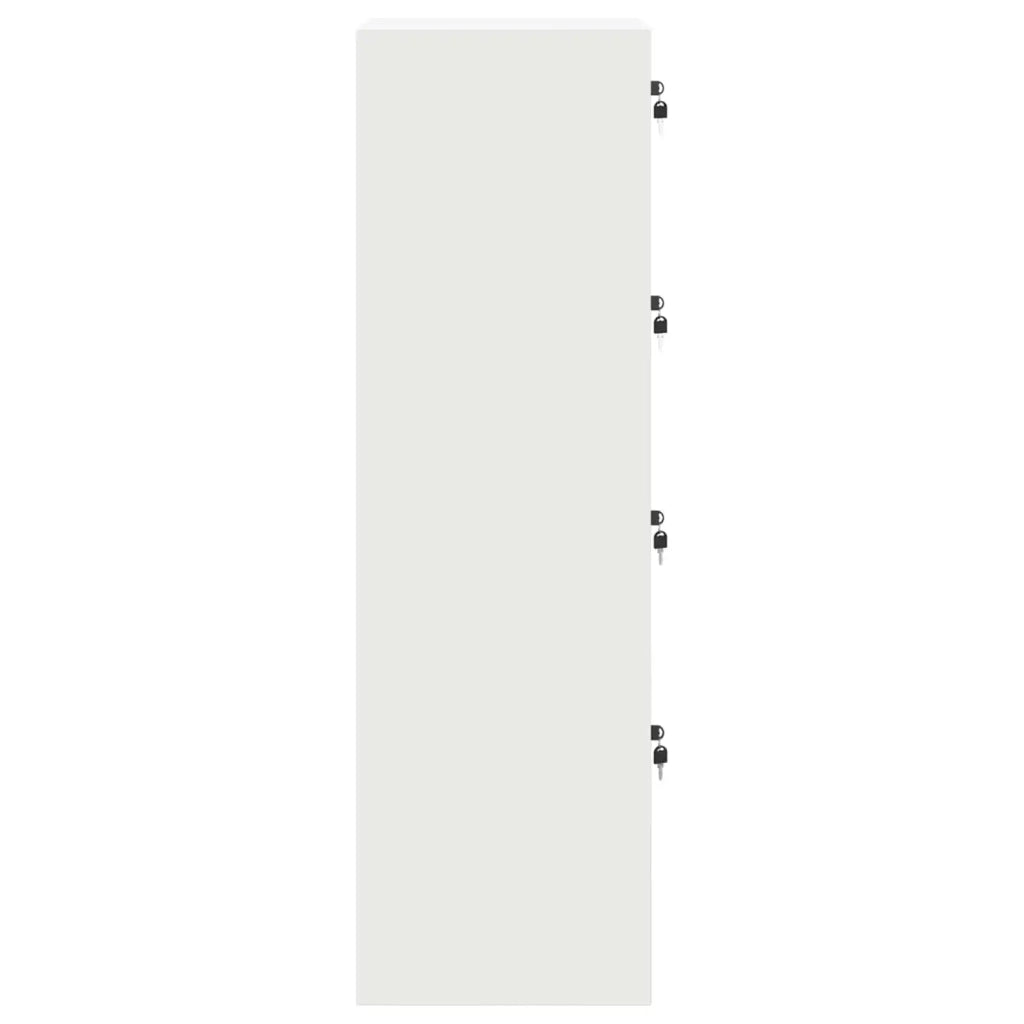 Armadio per File con cassetto Bianco 45,5 x 42 x 139 cm 891627