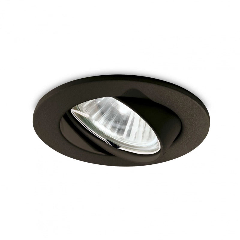 Lampada Da Incasso Swing Fi Nero Ideal-Lux