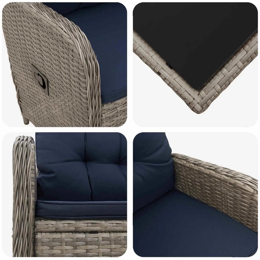 Set Lounge da Giardino 2 pz 3422364