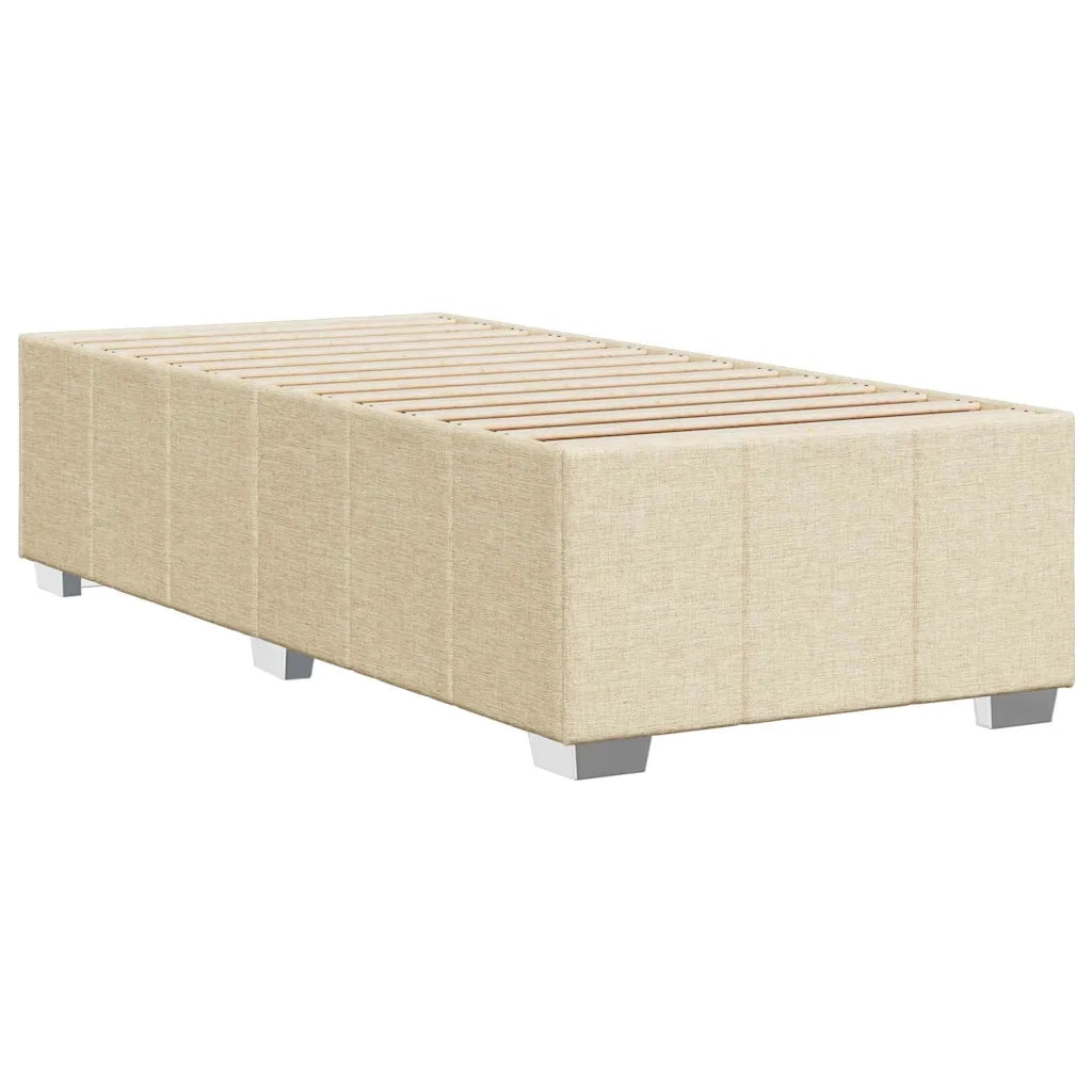 Giroletto senza Materasso Crema 100x200 cm in Tessuto 3284816