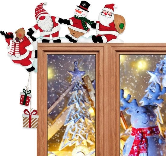 Decorazione di Natale in legno per porta - Figurine di neve/Alce - Regali di Natale animati - Sostenibile - Elevato livello di artigianalità - Atmosfera calda di Natale - Decorazione 

Modello: 
Specifica tecnica: 
Codice prodotto: