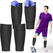 Calze da calcio con imbottitura - senza piastre in plastica aggiunte