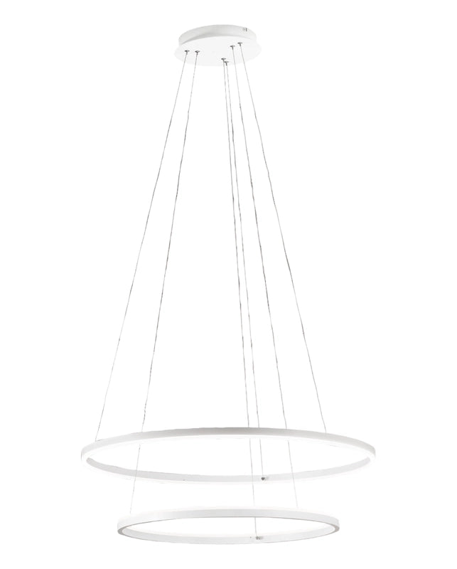 Lampadario a sospensione GIOTTO a led 65W bianco 3508-48-102 Fabas Luce