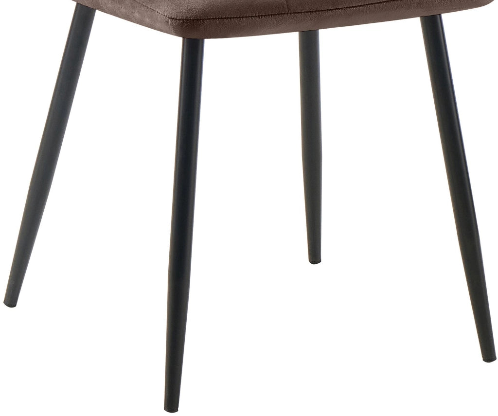 Set di 2 sedie da pranzo Tilde in velluto 4