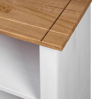 Libreria Bianca 80x35x110 cm in Pino Massello Panama Range 282669