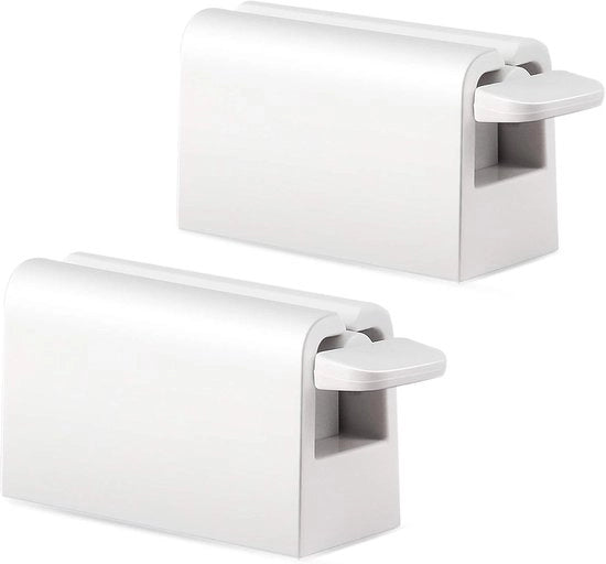 Set di Detersivo per Denti in Polvere - Kit da 2 - Applicatore a Rotolo - Ingr. Ecologico - Bianco - Dispensatore per Detersivo per Denti