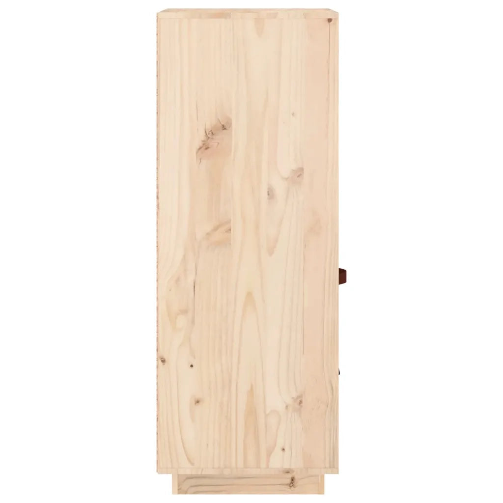 Credenza 34x40x108,5 cm in Legno Massello di Pino