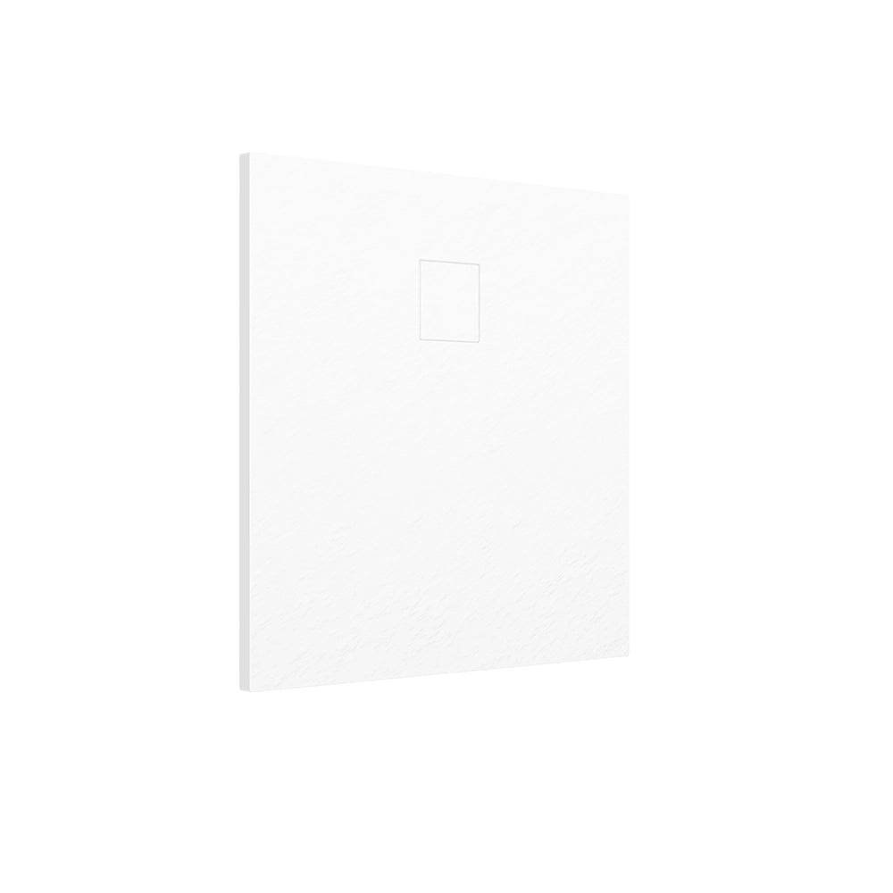 Piatto doccia 90x90 cm colore bianco effetto pietra | Samos