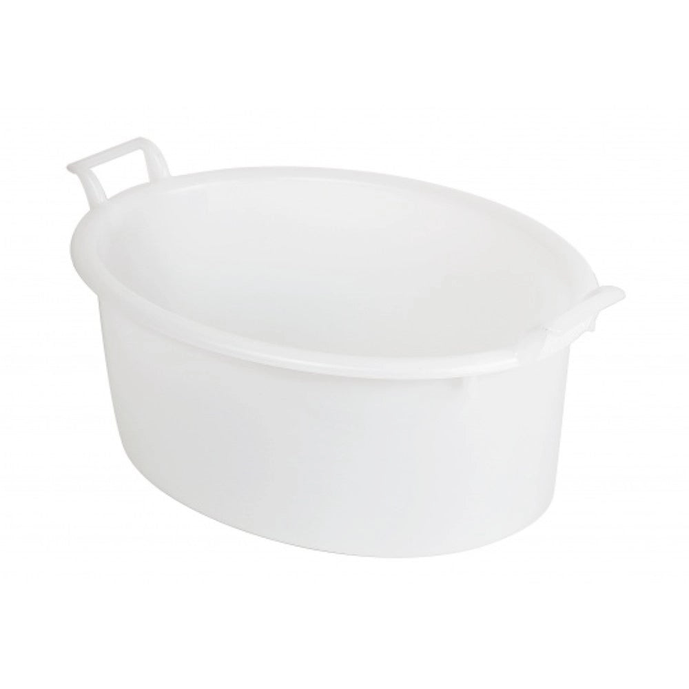 Bacinella Ovale 80 Cm. Conca Alimentare Bianca