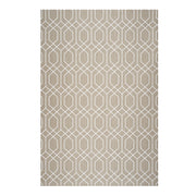 Tappeto vinilico di alta qualità sabbia-bianco nordico 140x200