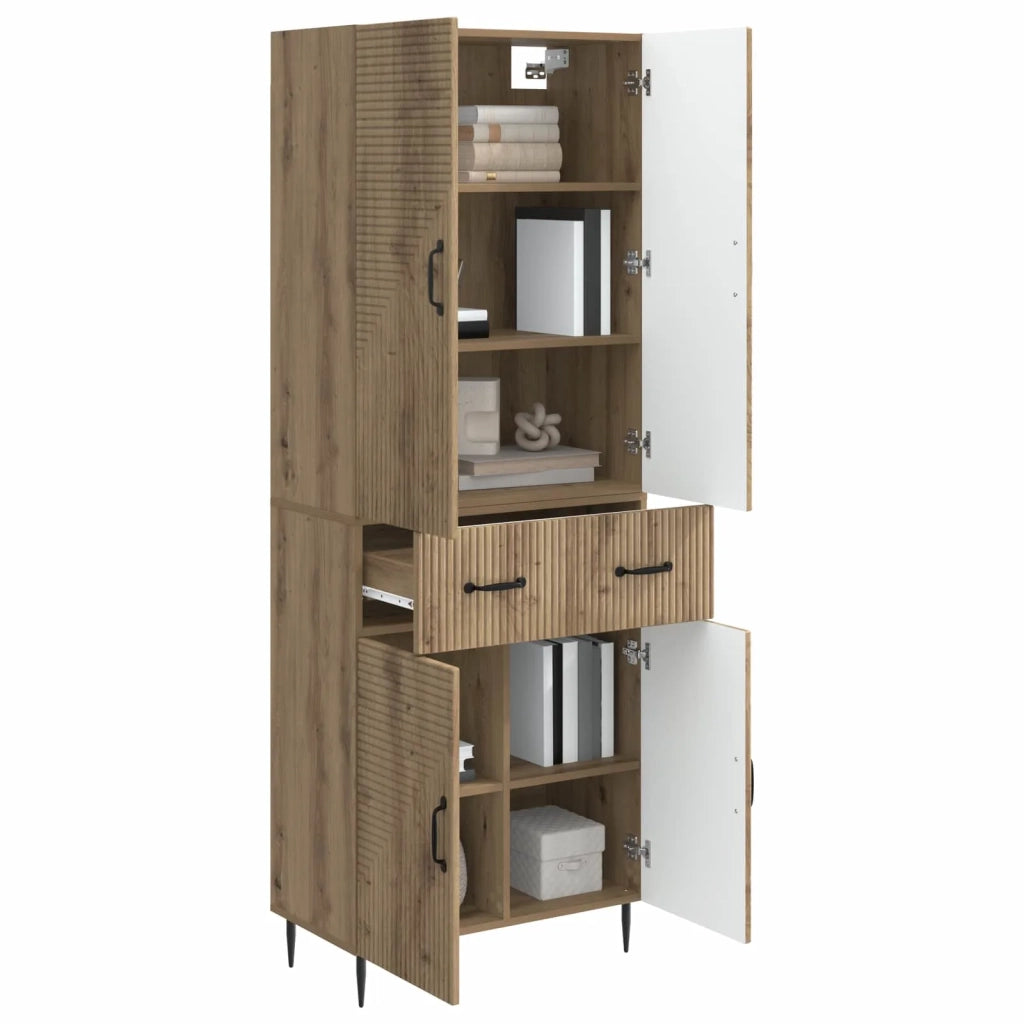 Set di armadi 2 pcs Rovere Artigianale 66 x 34,5 x 89,5 cm
