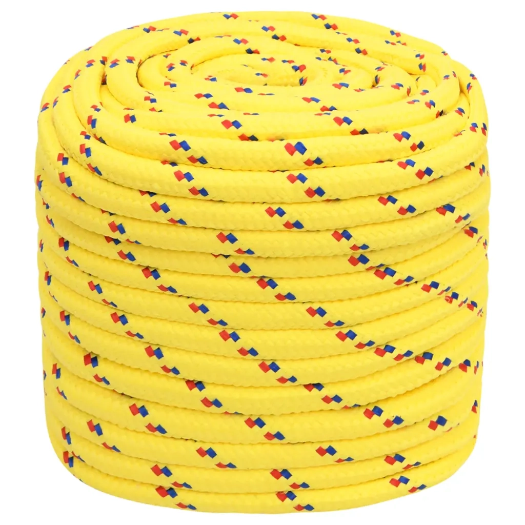 Corda Nautica Gialla 18 mm 50 m in Polipropilene cod mxl 47429