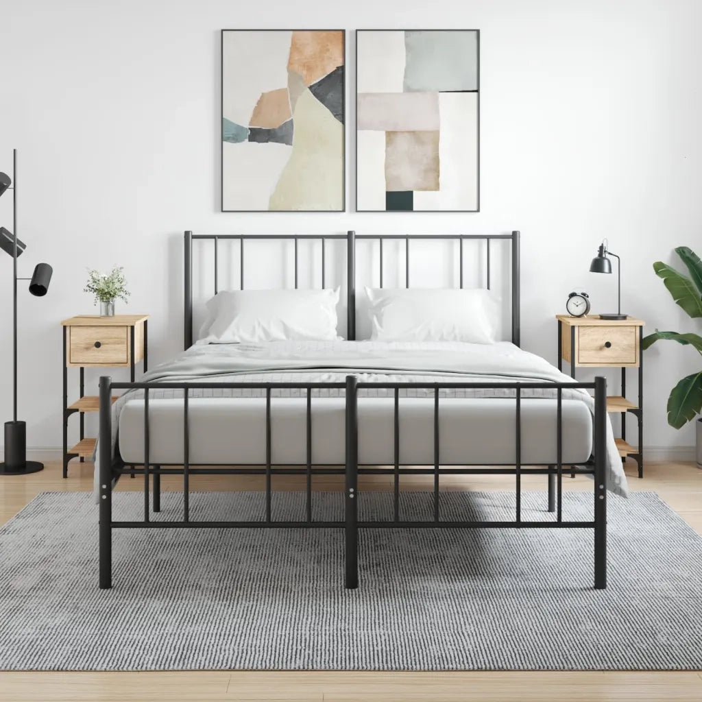 Comodini 2 pz-Set di 2 Tavolino da notte Rovere Sonoma 34x36x70 cm in Legno Multistrato