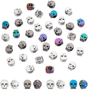 Accessori per Halloween in stile tibetano - 40 pezzi - grande foro - bracciale/accessori vari colori