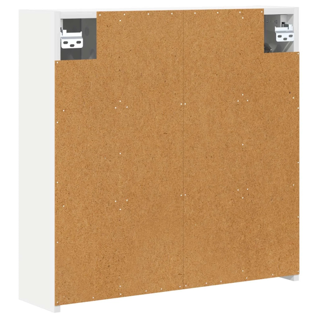 Mobiletto per specchio da bagno Bianco 63,5 x 16 x 62,5 cm 889151