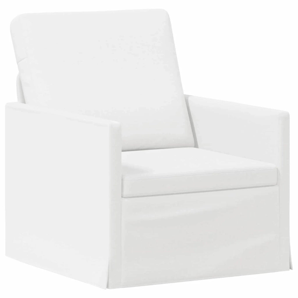 Set di divani 2 pcs Bianco Tessuto 3433186