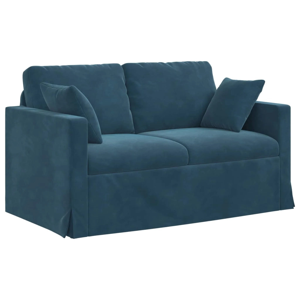 Divano Blu 138 x 78 x 80 cm Velluto 42024421