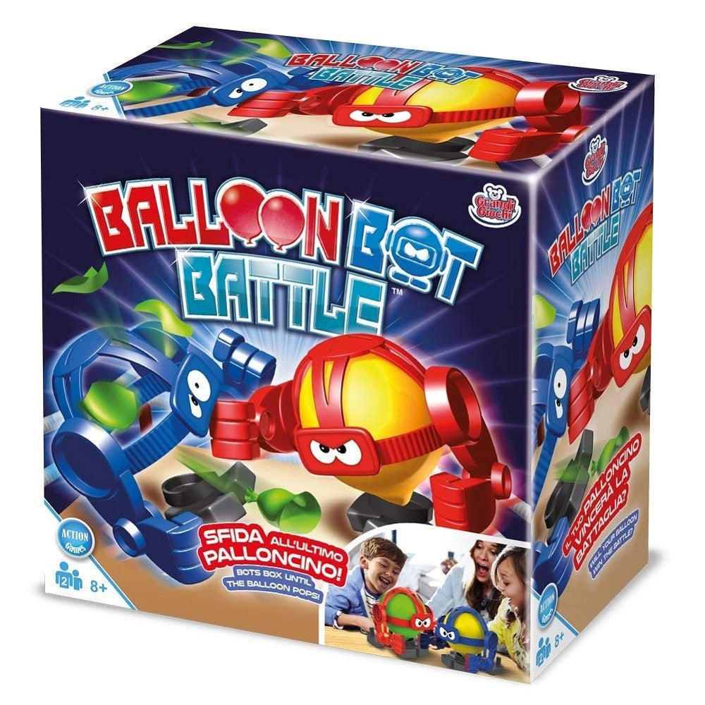 Trade Shop - Gioco Di Societa' Da Tavolo Balloonbot Battle Giochi Lotta Robot Palloncini -