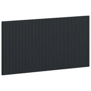 Testiera da Muro ARNHEM Nero Legno ingegnerizzato 896756